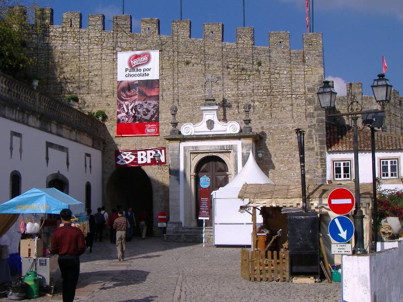 Obidos Staedtchen aus dem Mittelalter (25) 